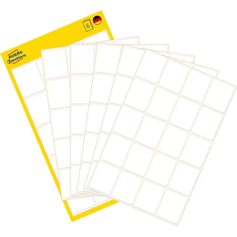 Etiketten 6er-Set Avery Zweckform