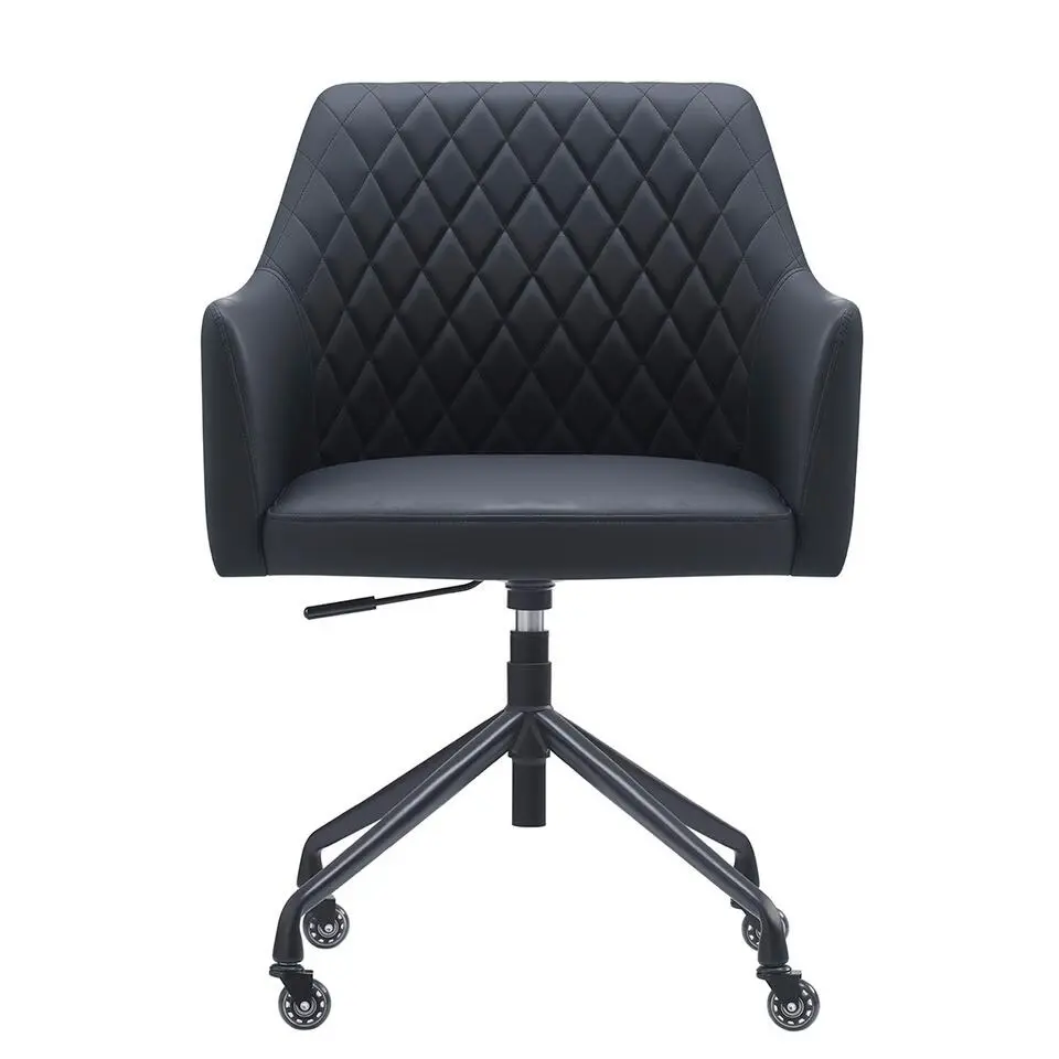 Bureaustoel Vitoria - Zwart - PU-leer