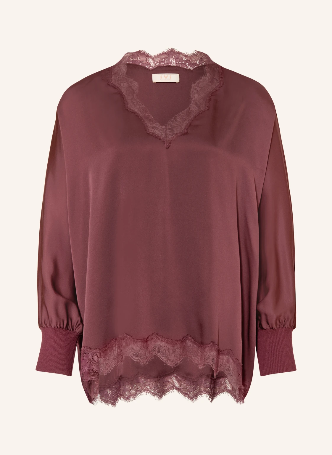 IVI collection Blusenshirt mit Seide