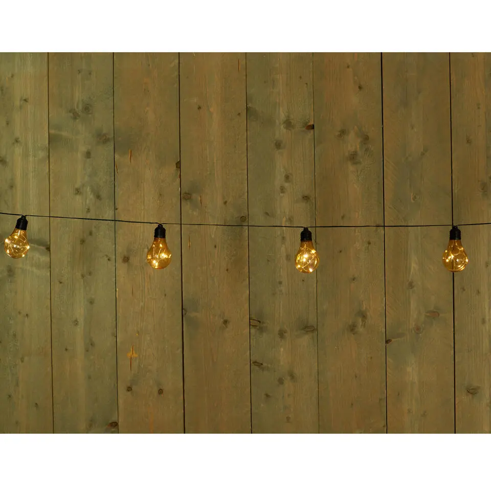 Anna's Collection Solar feestverlichting - 10 LED - 450 cm