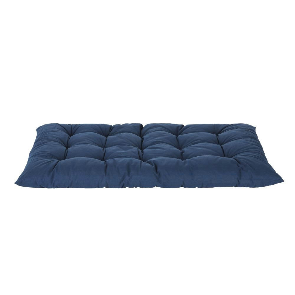 MARGARISE - Surmatelas bleu marine 120x80