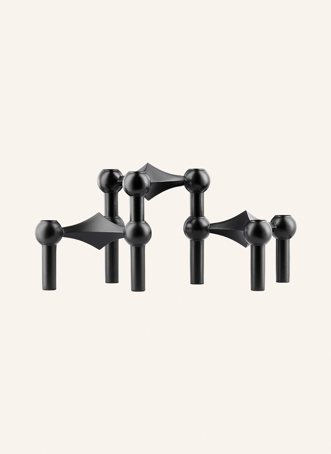 STOFF NAGEL 3er-Set Kerzenhalter