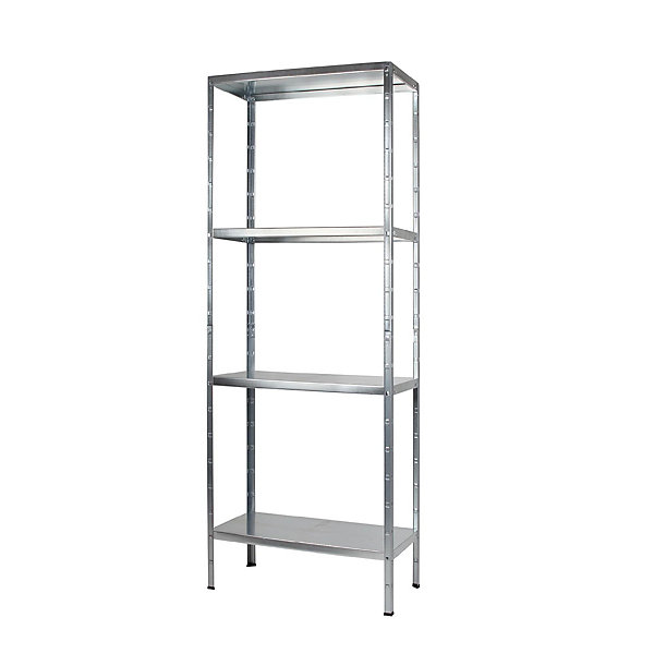 étagère de garage en acier galvanisé H.180 x L.60 x P.50 cm Schulte Regalwelt Powermax
