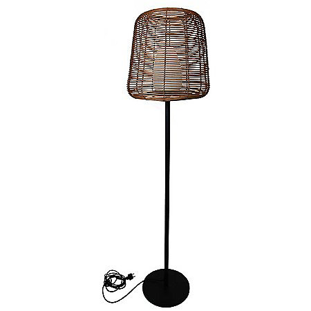 Lampadaire LED Tall Bohème E27 250lm IP44 blanc froid l.40 x H. 154 x P.40 cm