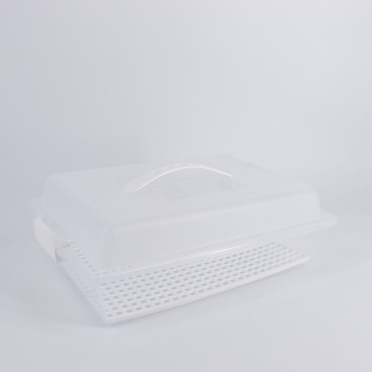 Boleira retangular branca