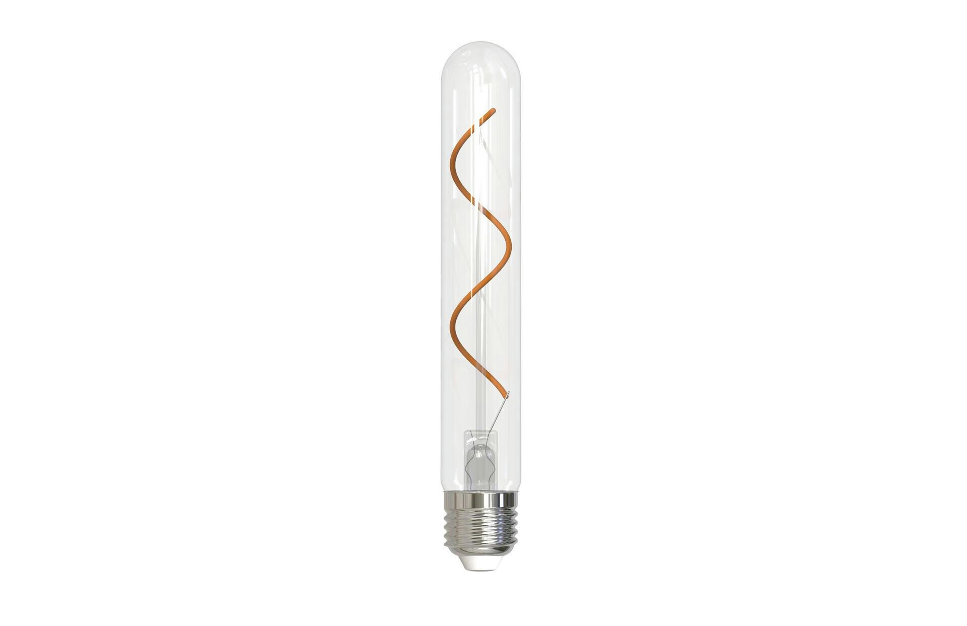 NOMA T10 E26 Base Vintage Non-Dimmable Clear LED Spiral Filament Light Bulbs, 3000K, 450 Lumens, Warm White, 40W