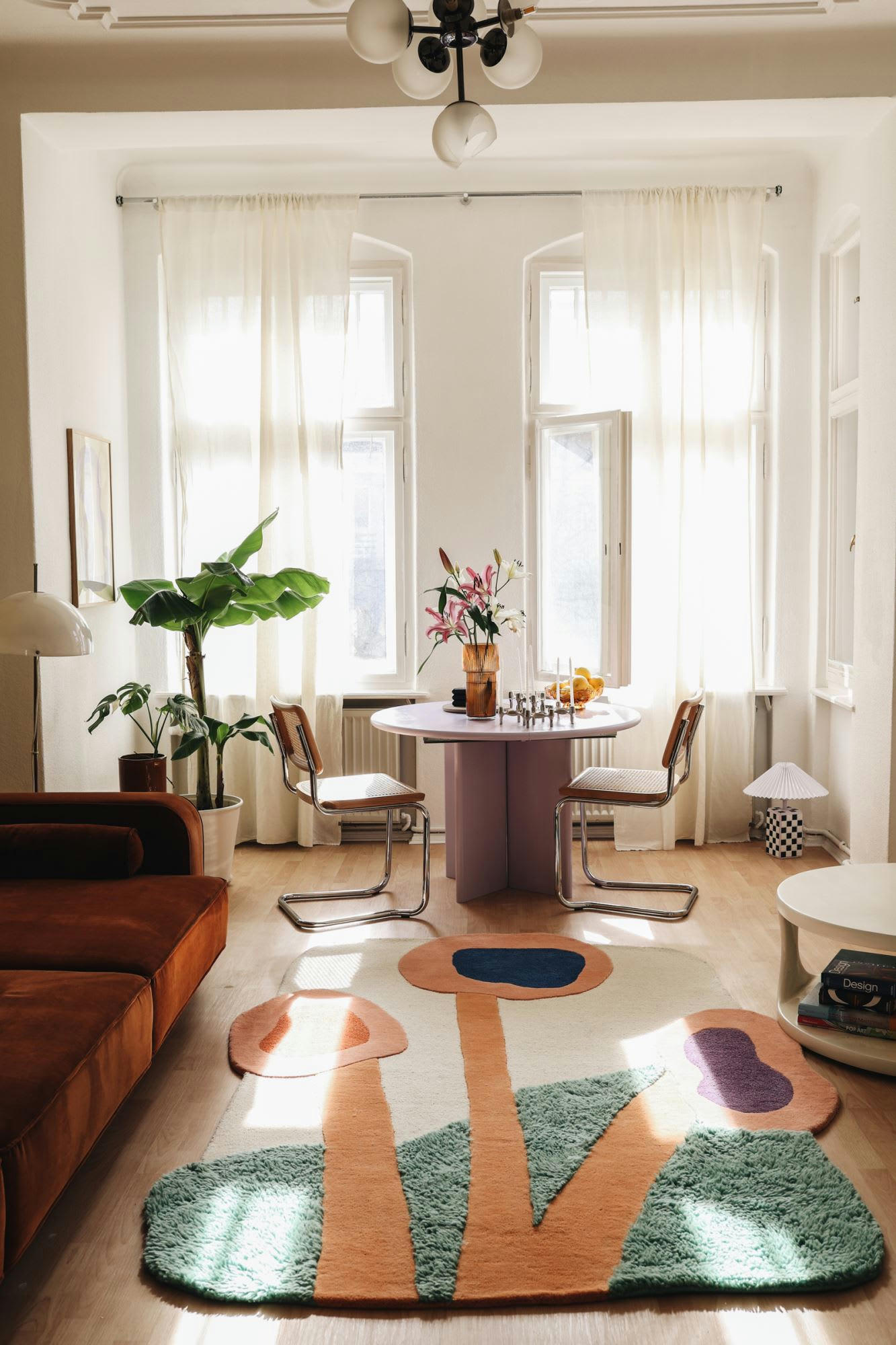 BINGS - Tapis tufté main en laine vierge - multicolor 160x230 cm