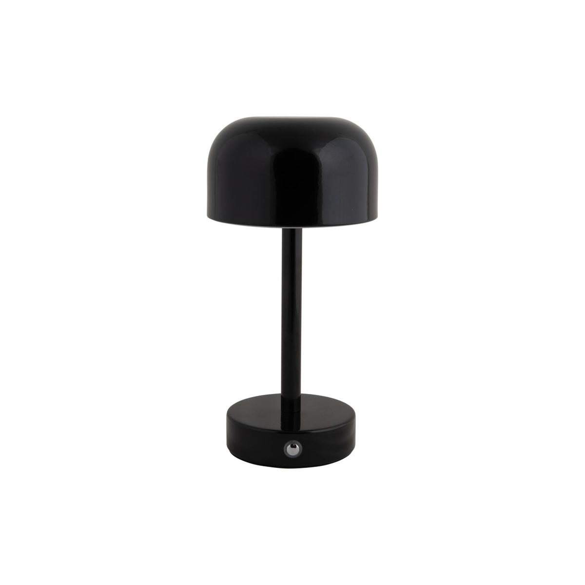 Leitmotiv tafellamp James LED - zwart - 12.5x12.5x24.5cm - Paddenstoellamp