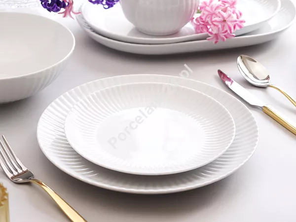 Serwis obiadowy na 12 osób (41el.) Lubiana - Daisy