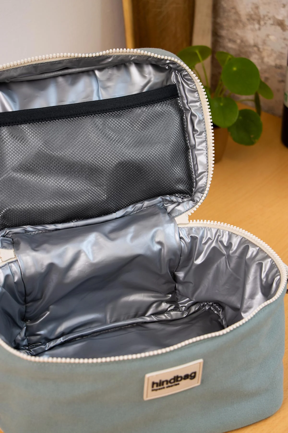 Lunch bag Igor Bleu paon