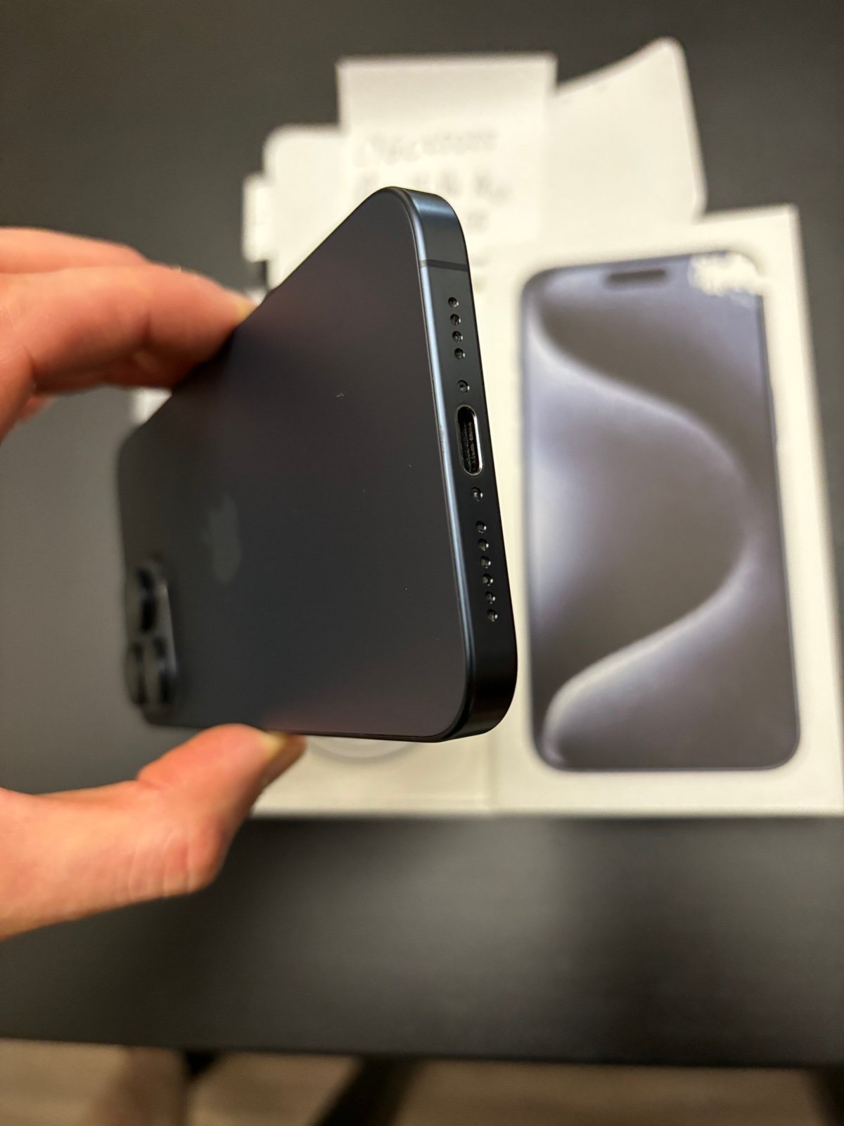 Apple iPhone 15 Pro Max Blue 256GB 100% Battery