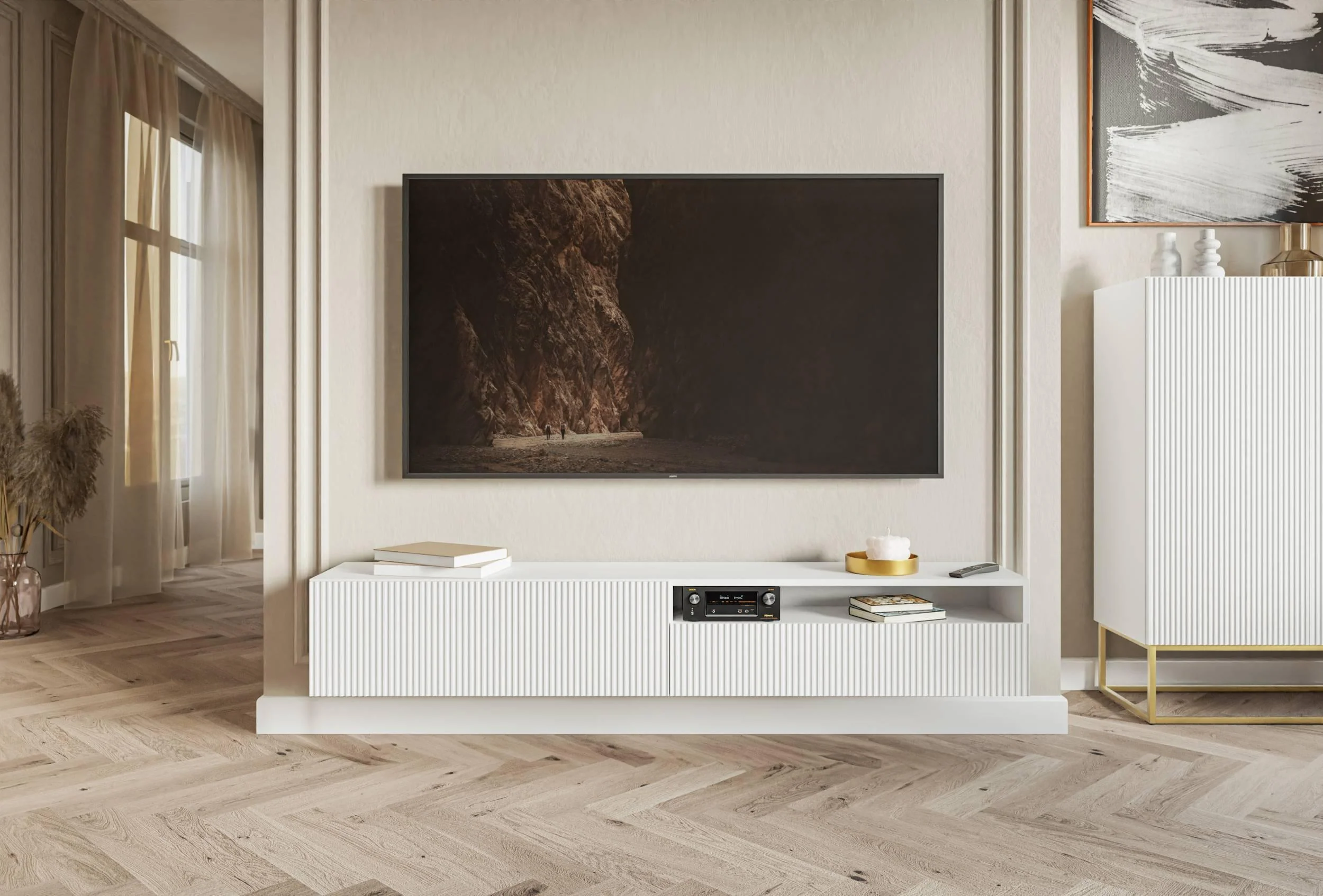 TV-meubel Vesper zwevend