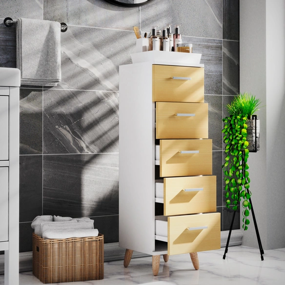 Schubladenschrank »Landos M«, BxHxT: 30 x 100 x 30 cm