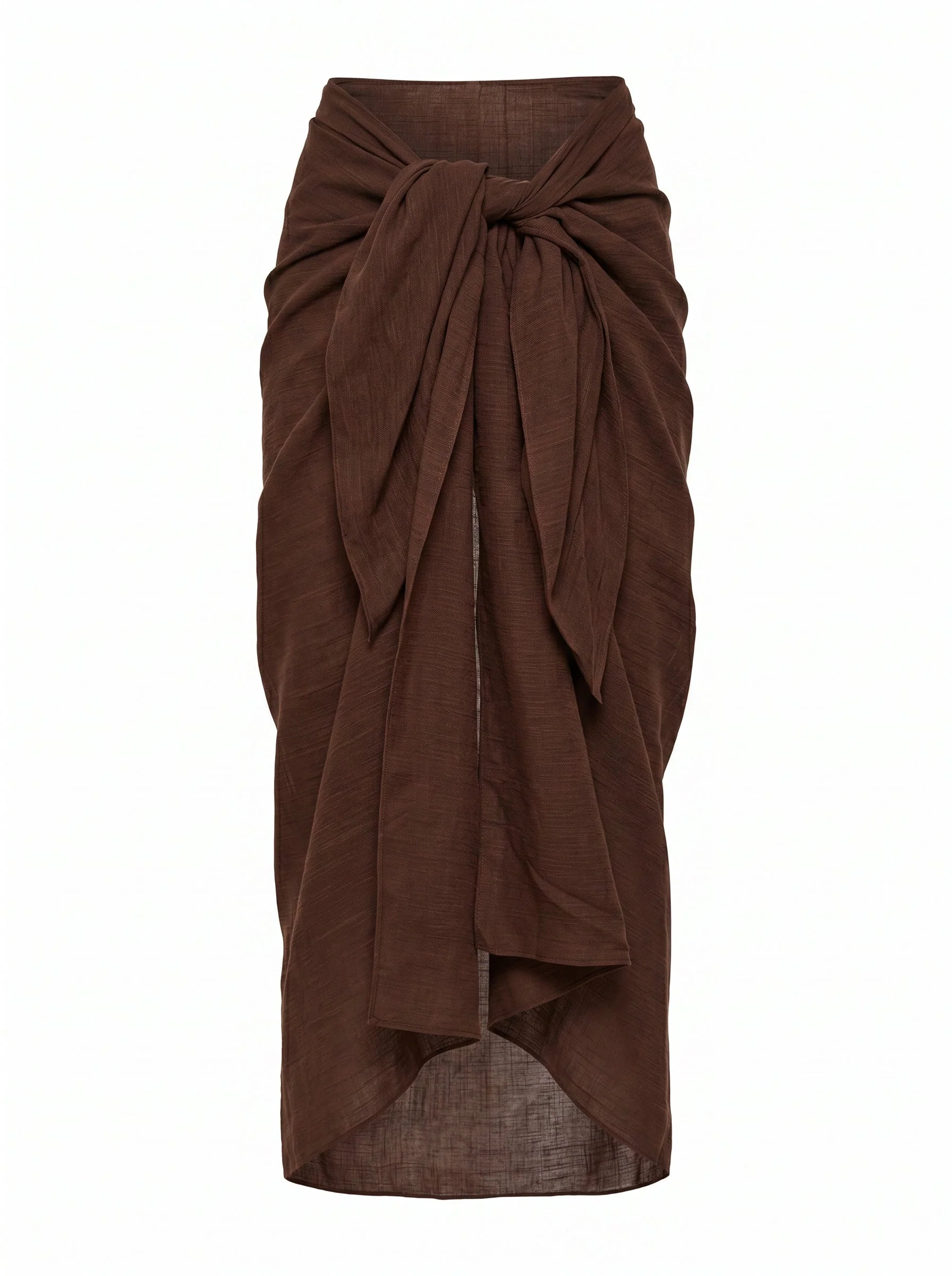 Paros Sarong - Espresso Crinkle