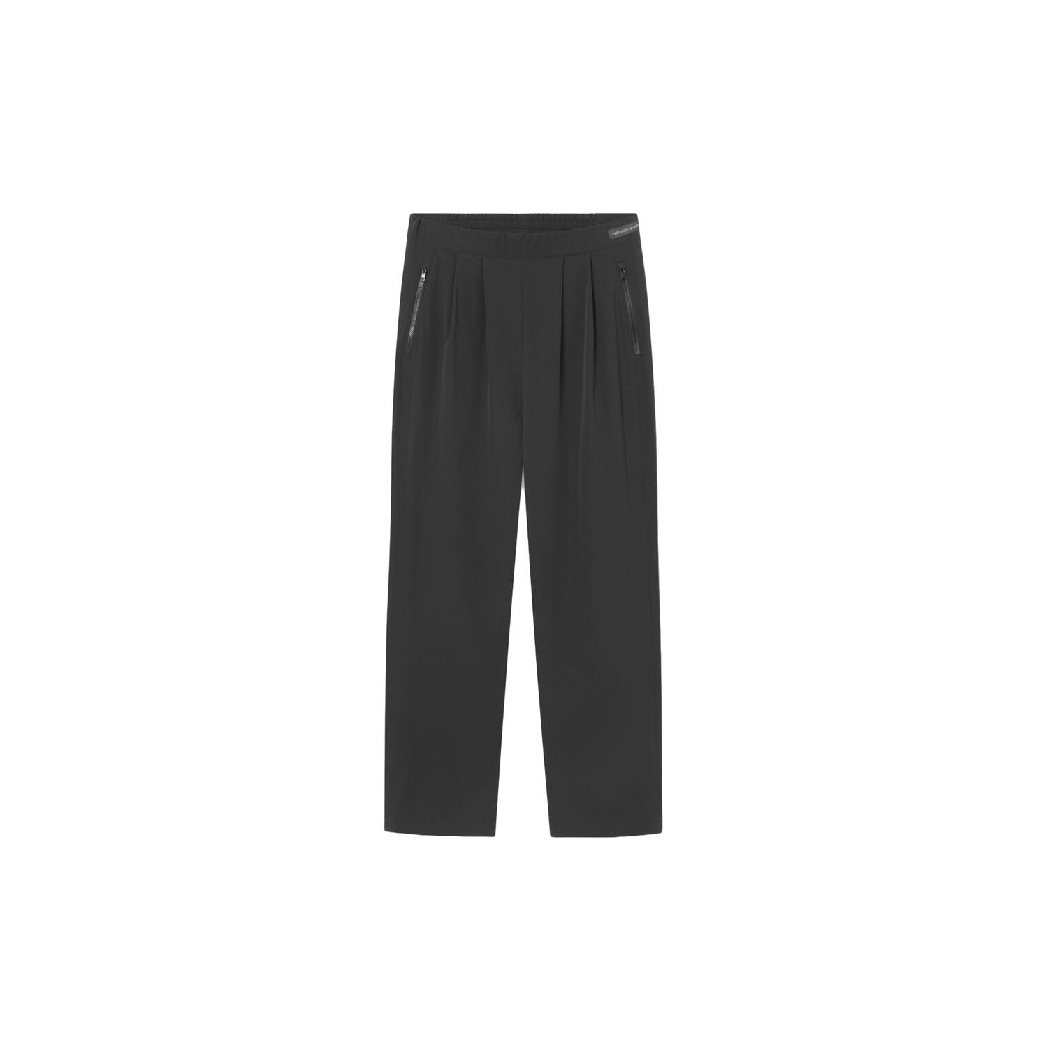 Soft Woven Track Pants Stroll, black