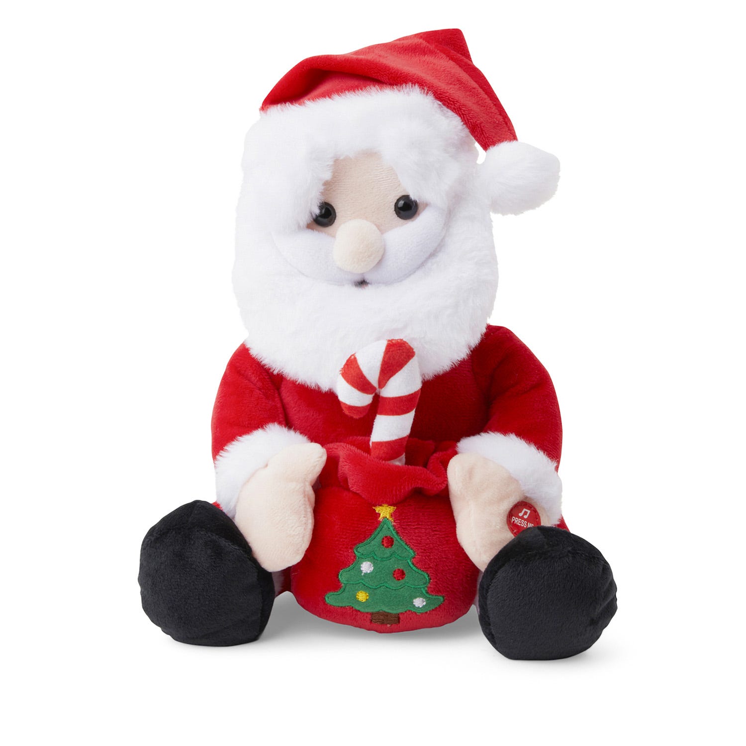 Babbo Natale ballerino con musica