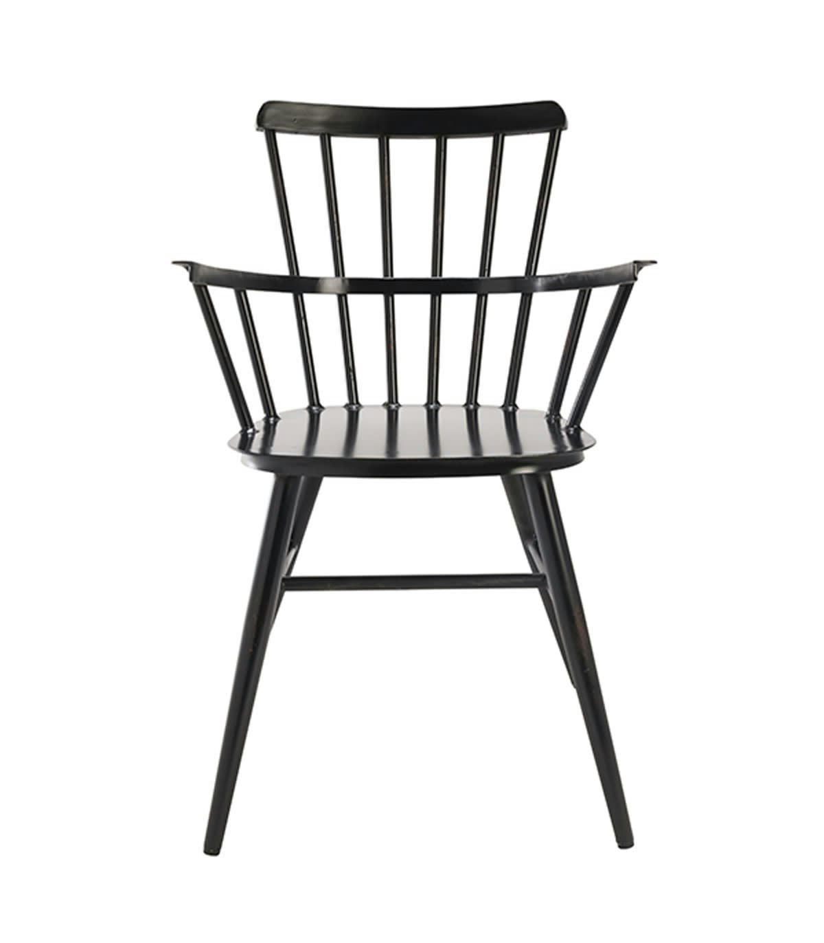 LOUISE - Lot de 2 Chaises Bridge en Aluminium