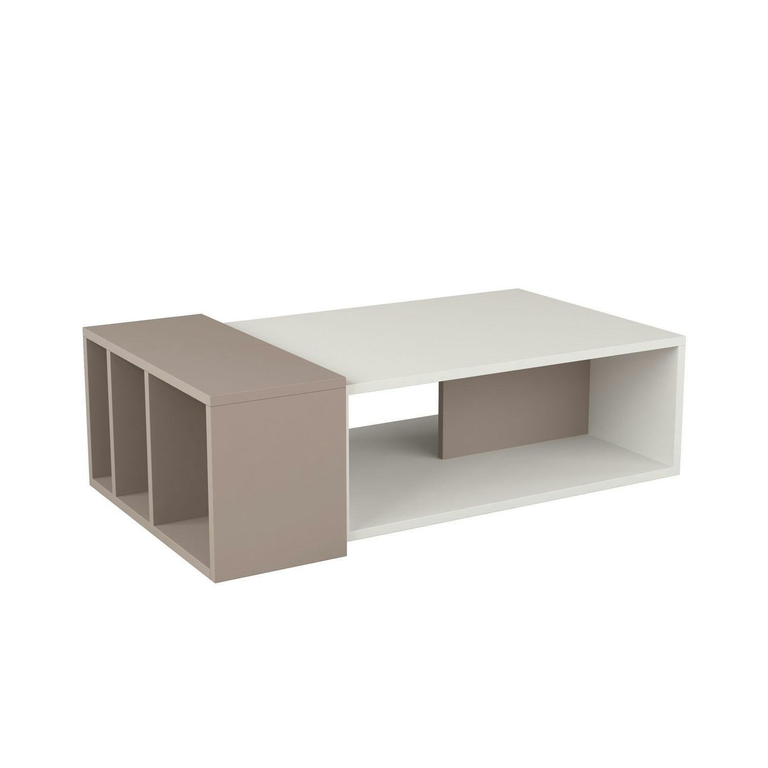 ANITA - Table basse design bois marron