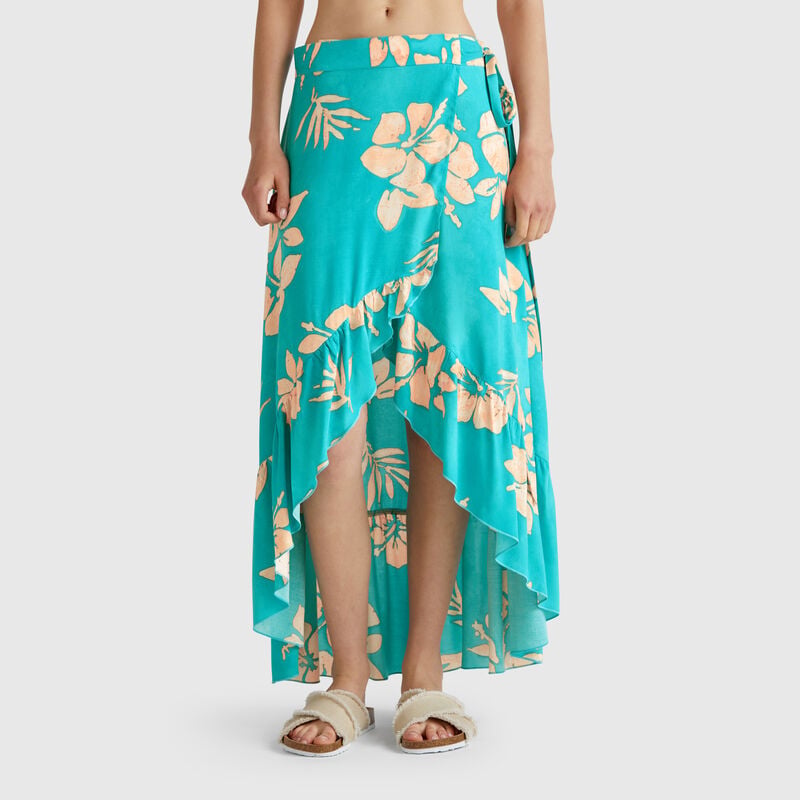 Floral print sarong