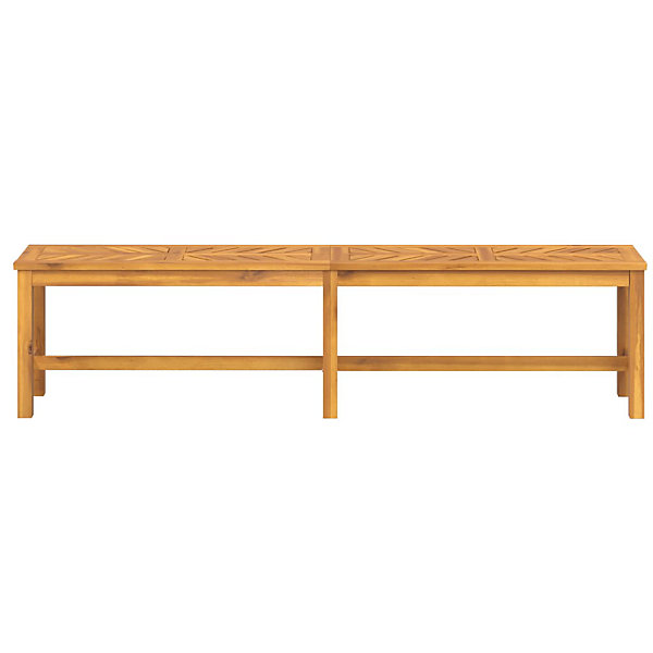 Banc de jardin meuble de patio bois Helloshop26