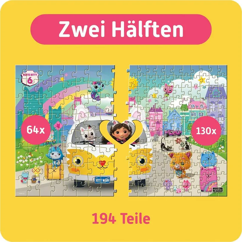 Puzzle Gabbys Dollhouse