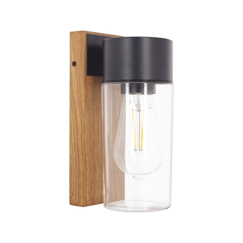 Applique extérieure effet bois E27 40 W XANLITE