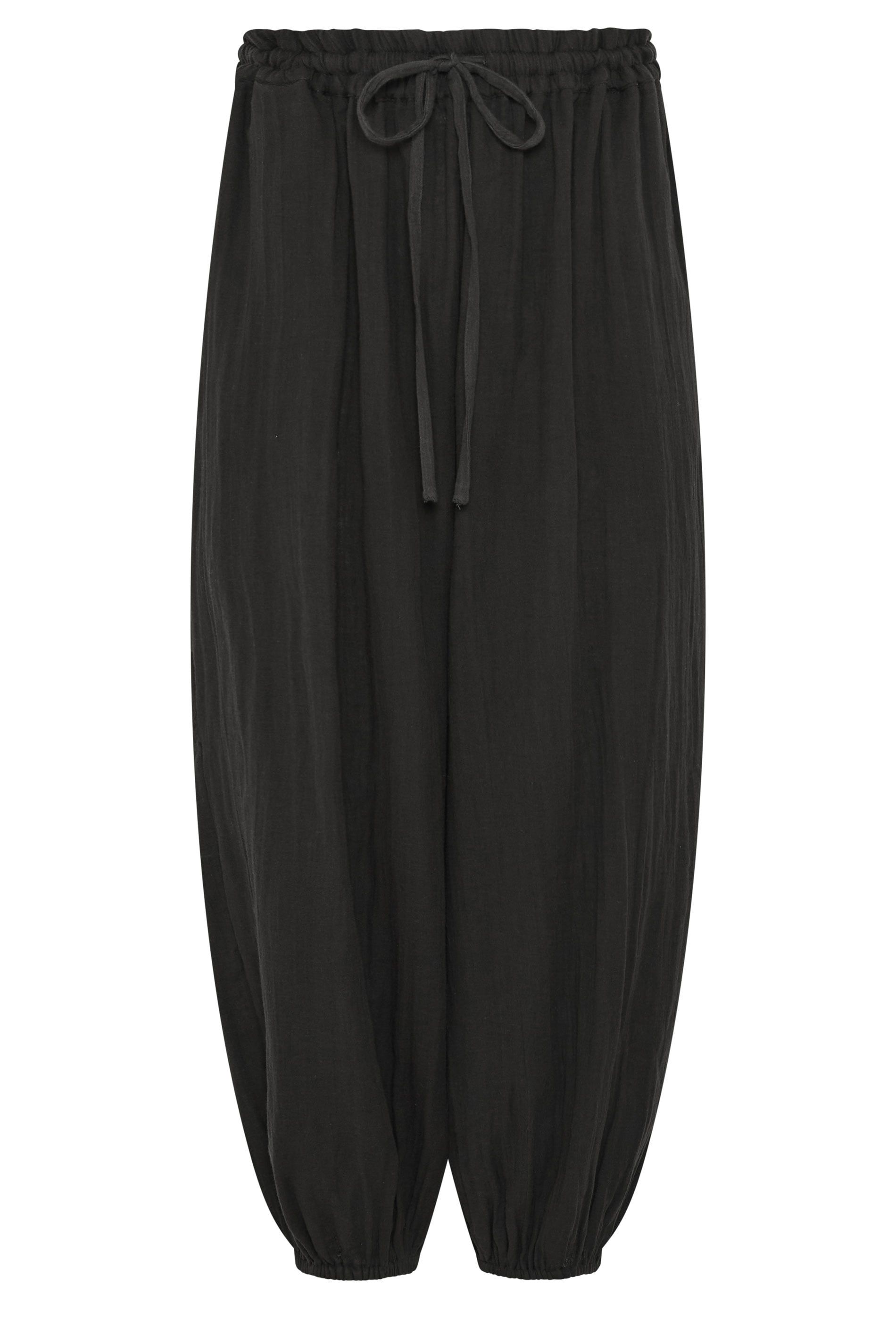 PixieGirl Petite Cheesecloth Balloon Trousers
