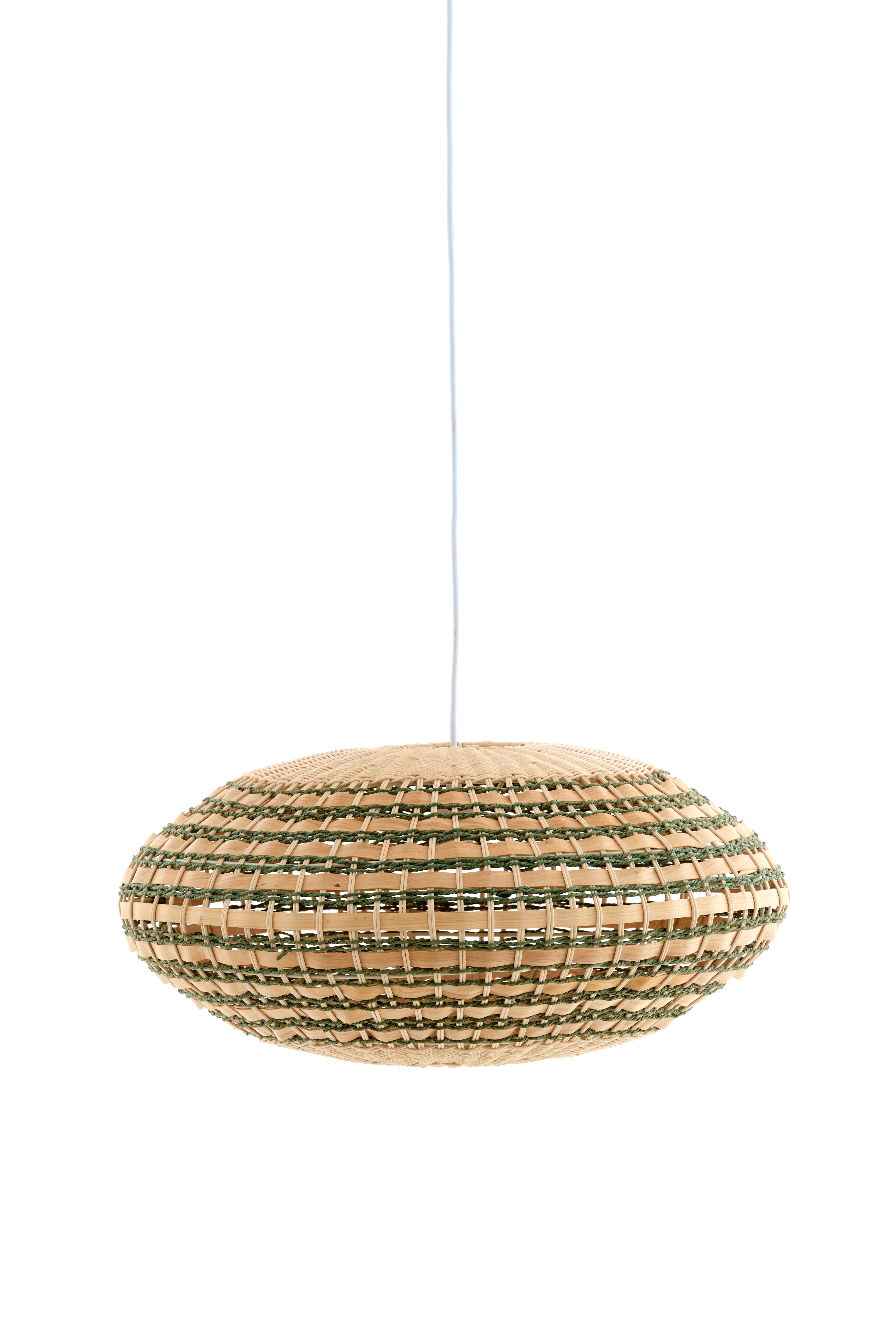 Light & Living hanglamp TAWELA - groen - Ø59.5x28cm
