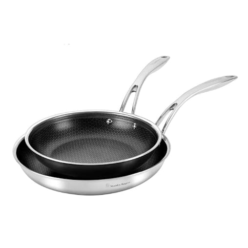 Stanley Rogers Matrix 24cm 28cm Non-Stick 2pc Frypan Set | Suits Induction