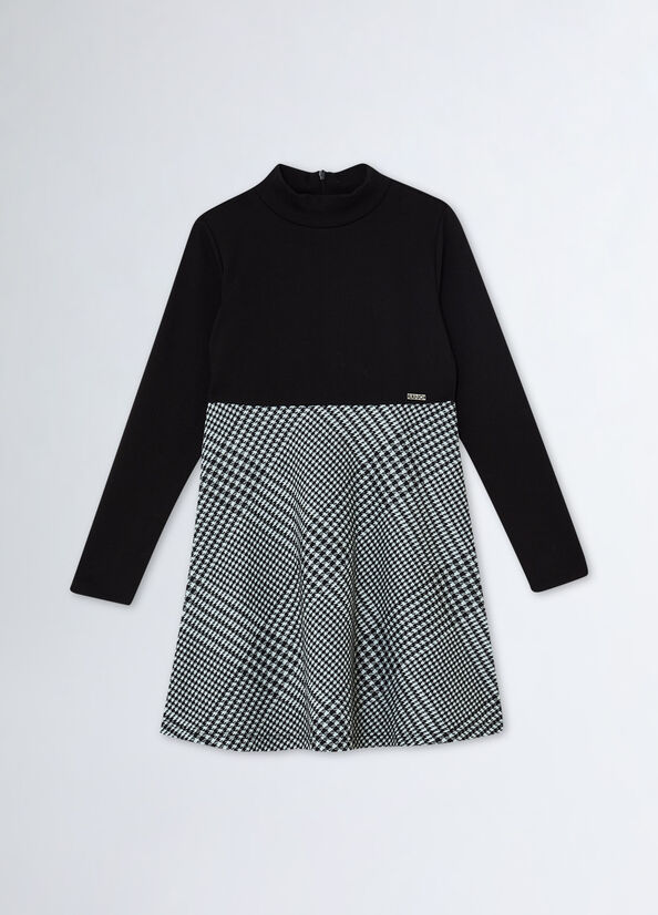 Abito in jersey con stampa