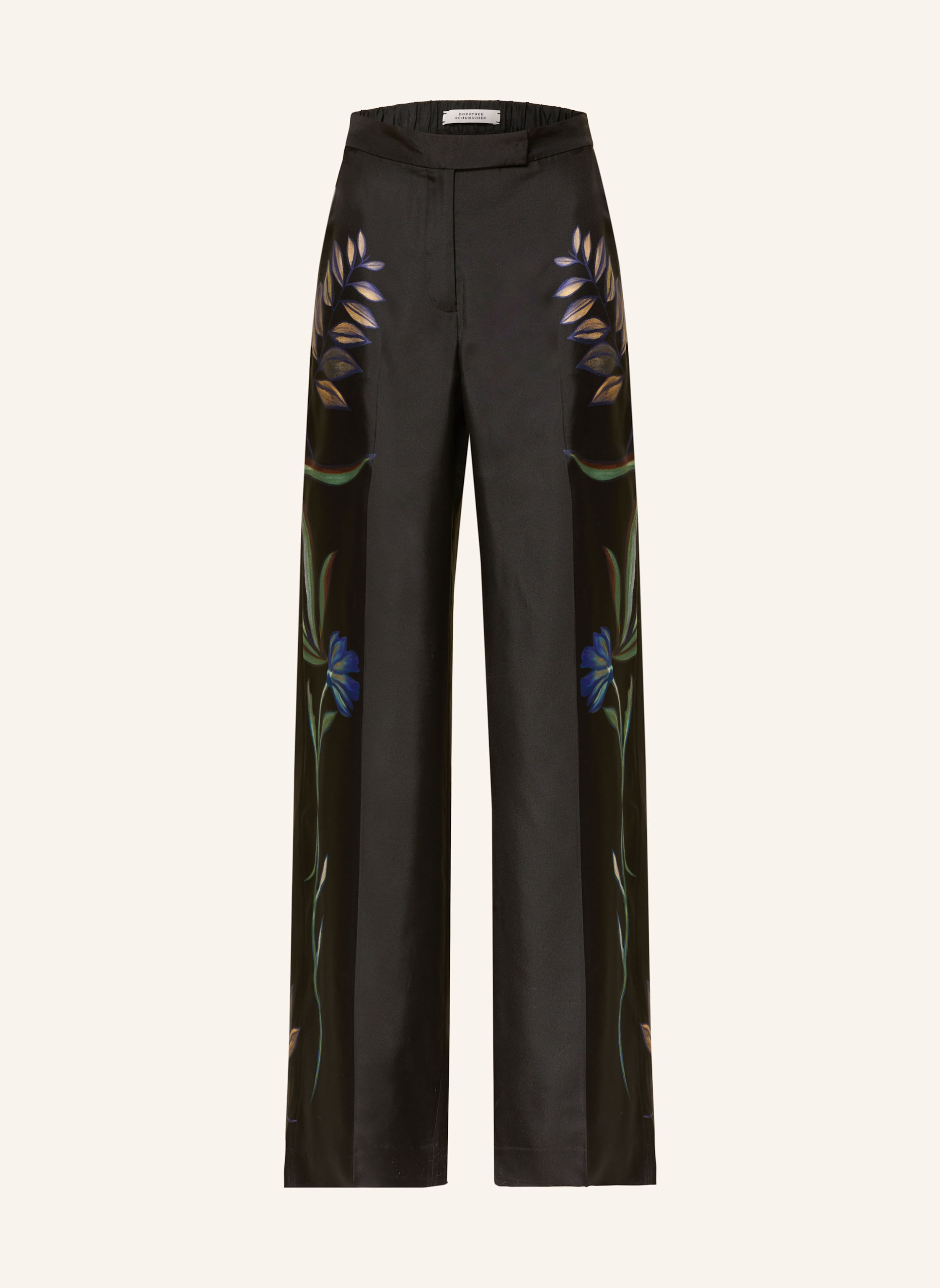 DOROTHEE SCHUMACHER Marlenehose SEDUCTIVE BLOOM aus Seide
