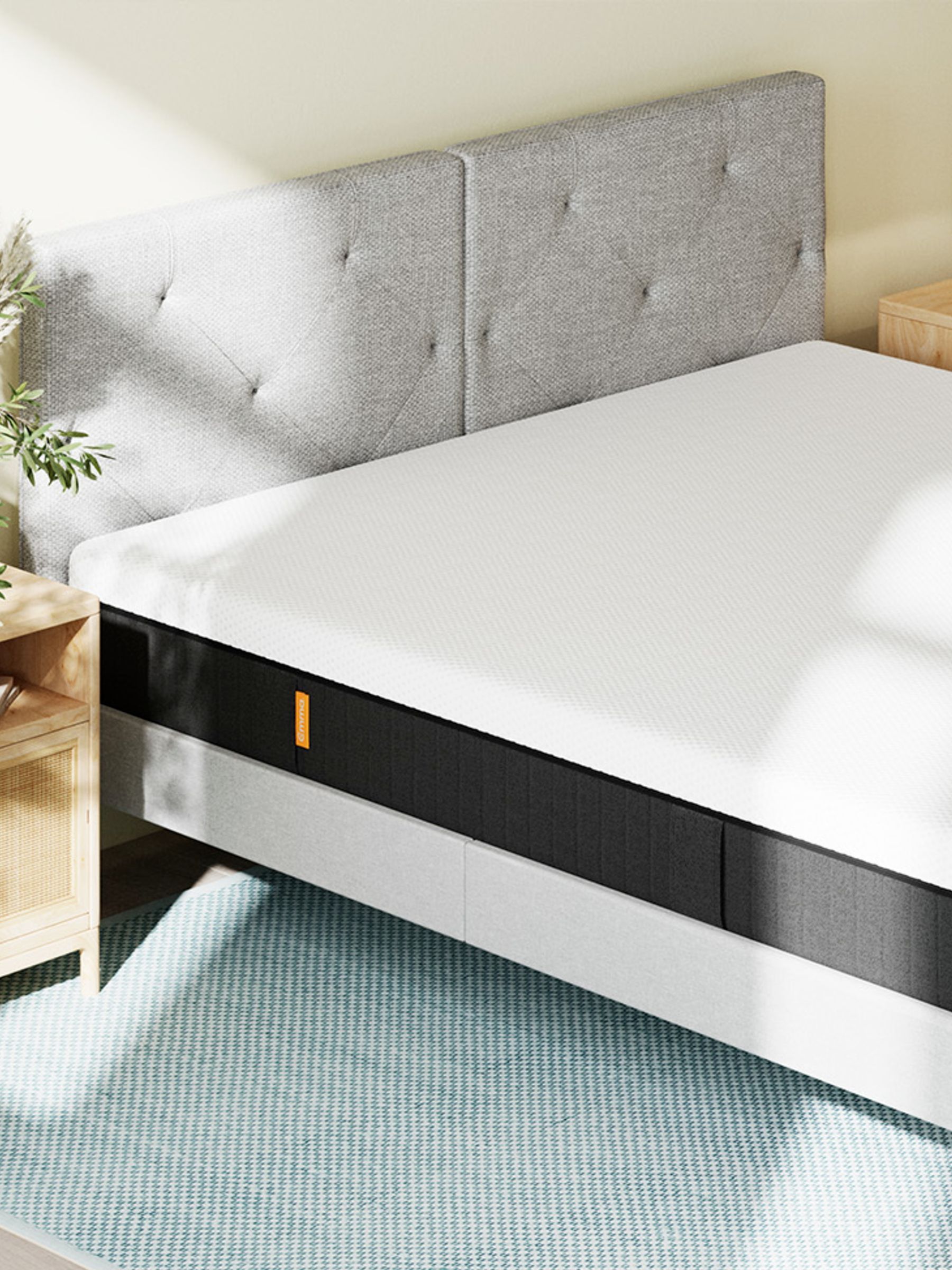 Emma Grey Hybrid Premium Cooling Mattress