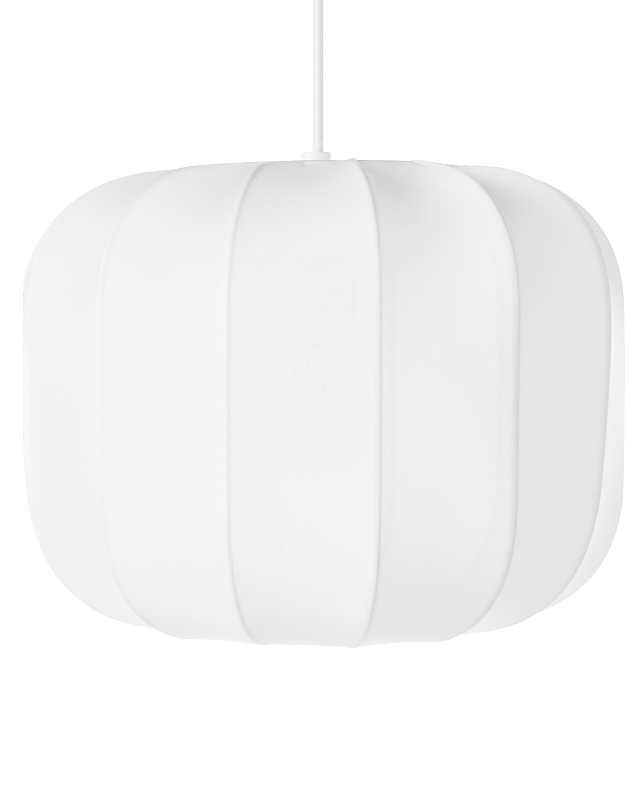 Lampa wisząca sufitowa nylonowa biała
