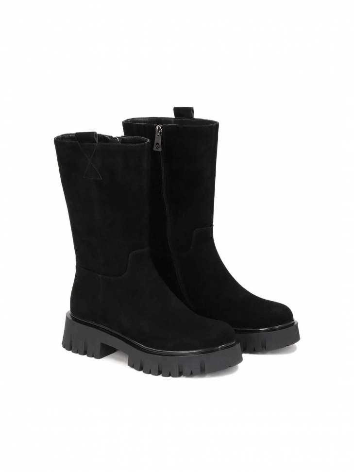 Ladies' black ankle boots