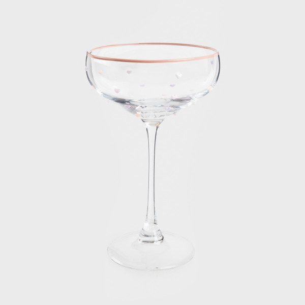 Kieliszek AMANTI w serduszka na martini 0,2 l HOMLA