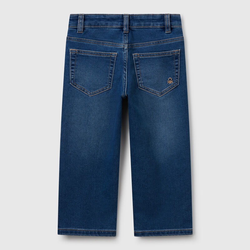 Straight leg jeans