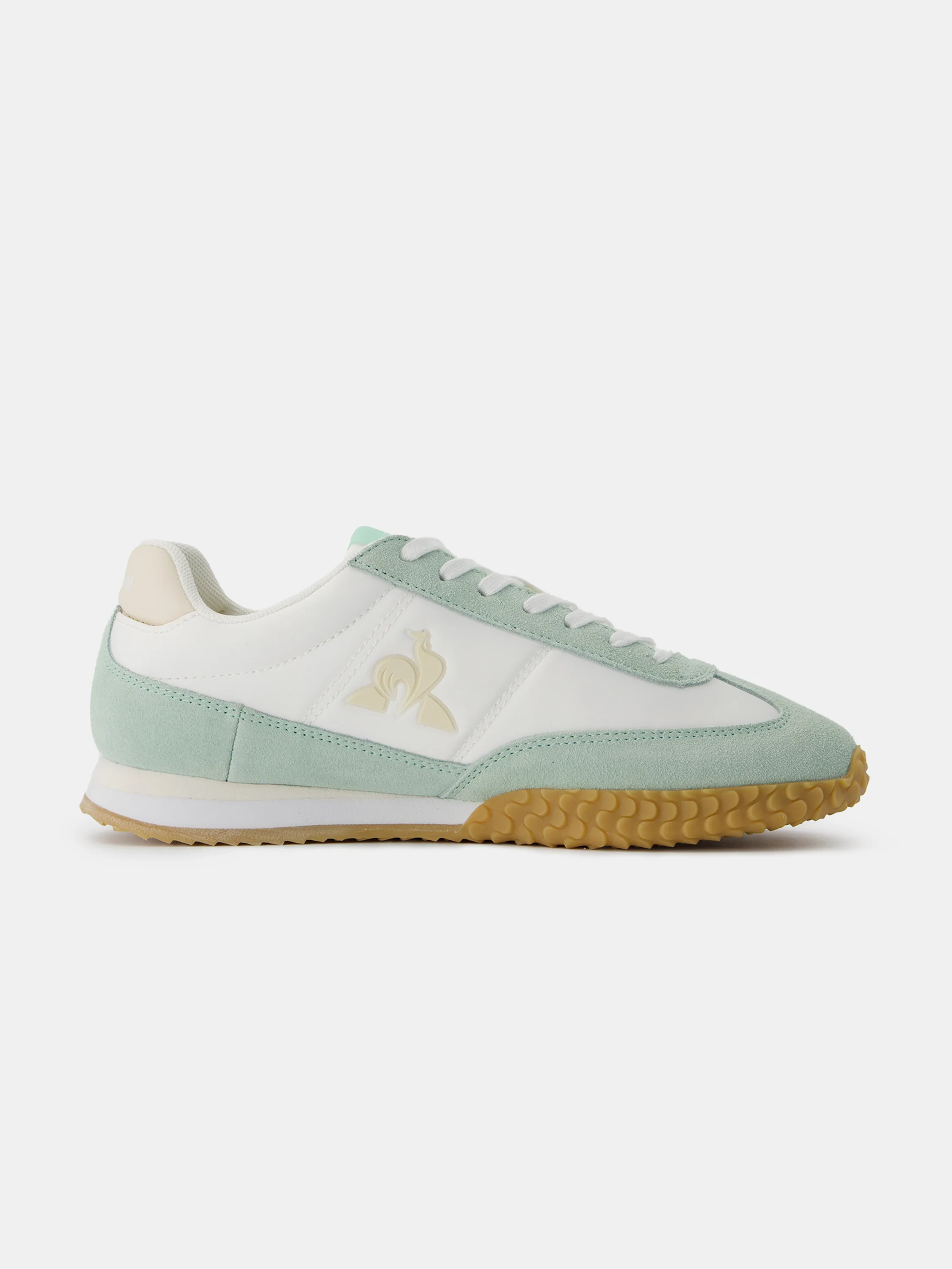 Basket retro-running en textile et suede Veloce