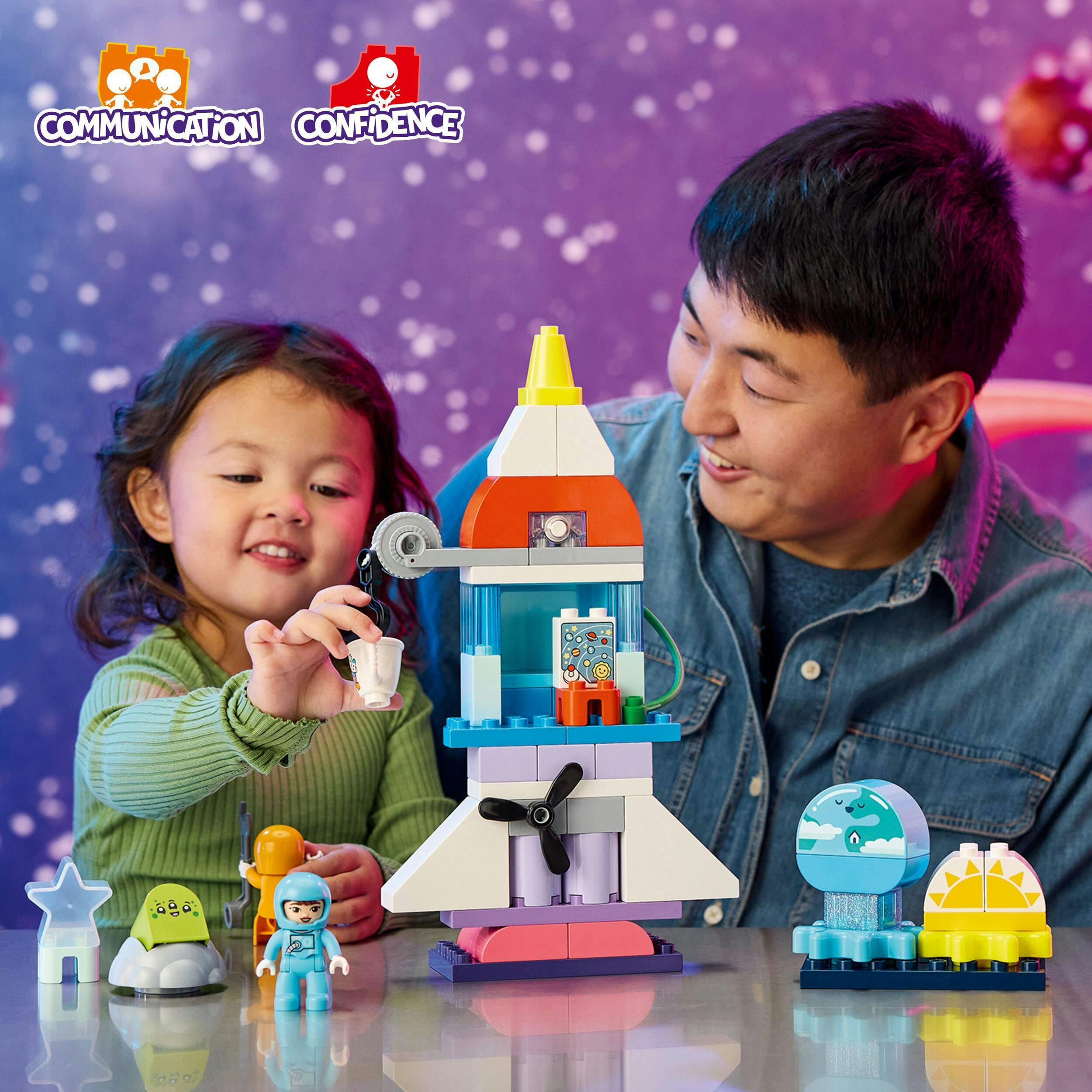 LEGO® DUPLO® 3-in-1 Space Shuttle Adventure - 10422