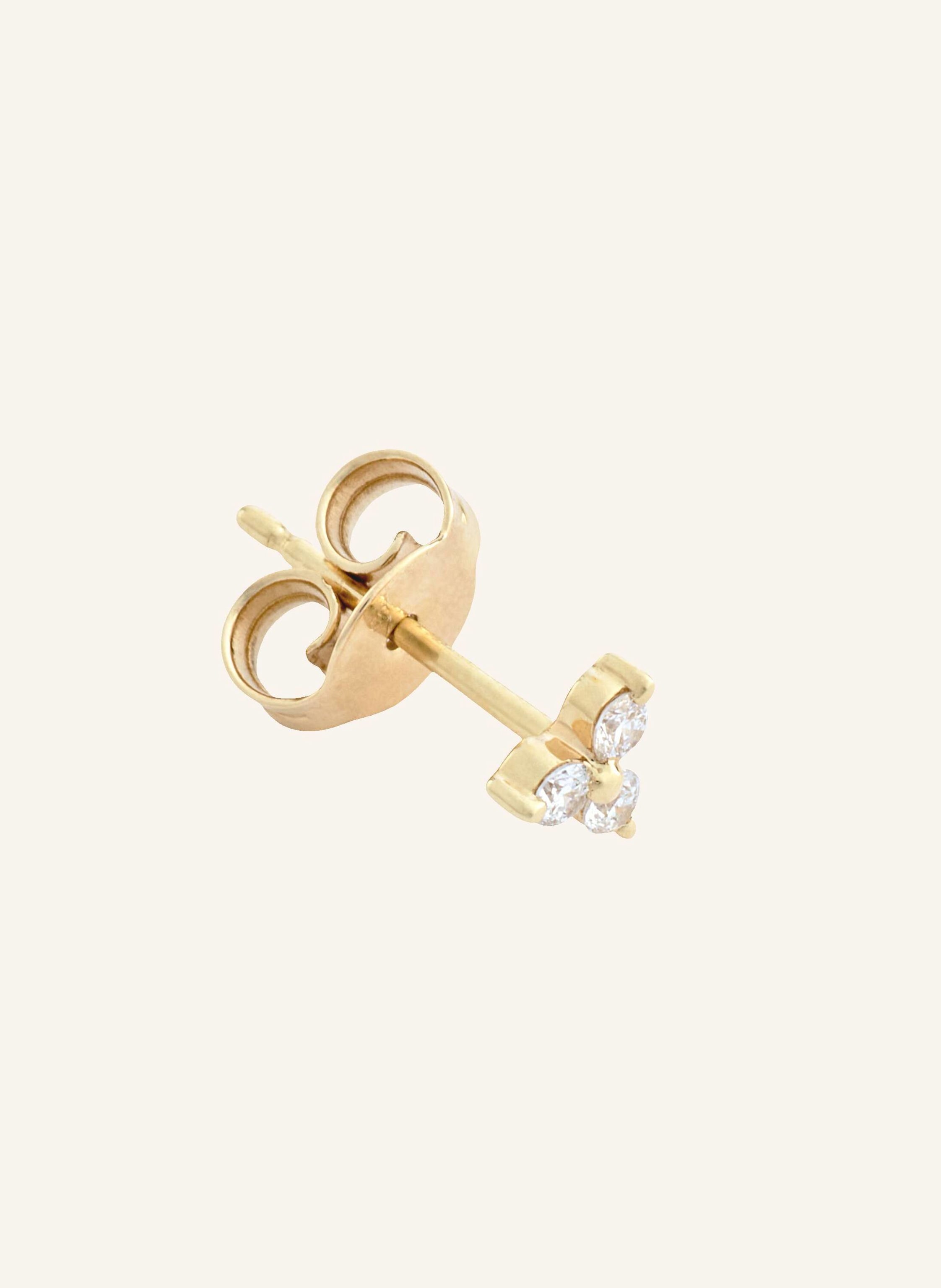 JUULS & KARATS Single-Stud Earrings TRINITY by GLAMBOU
