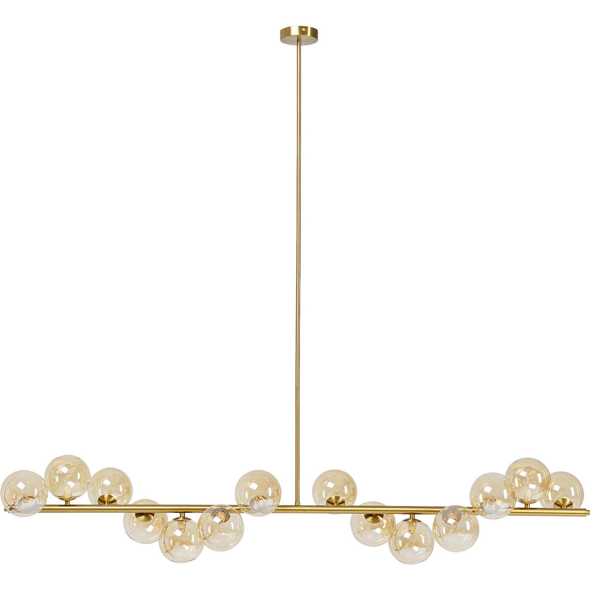 Kare Design Hanglamp Scala Balls 150cm goud