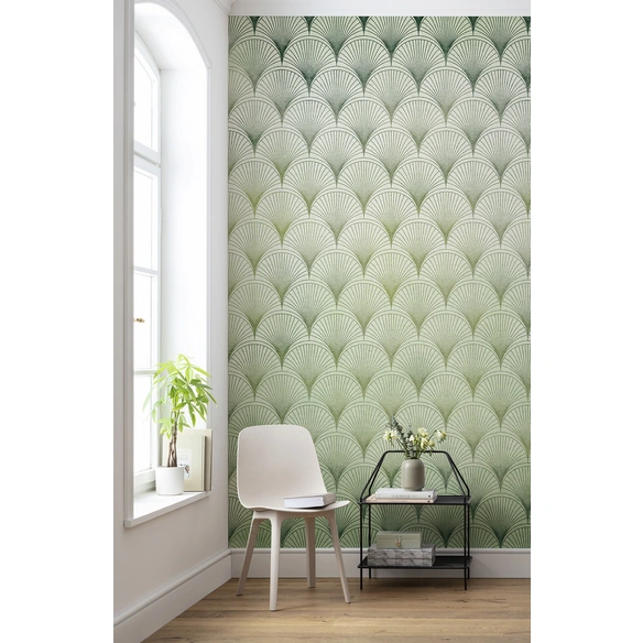 Vliestapete »ecailles«, Breite 200 cm, seidenmatt