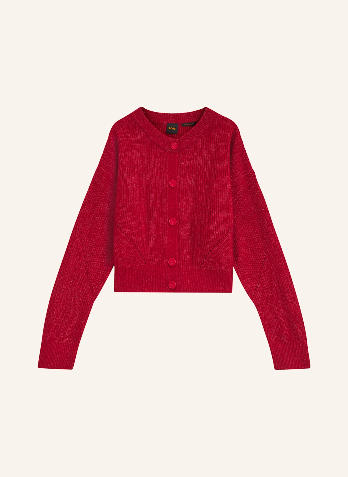 BOSS Strickjacke C_FERNARD_1 Relaxed Fit