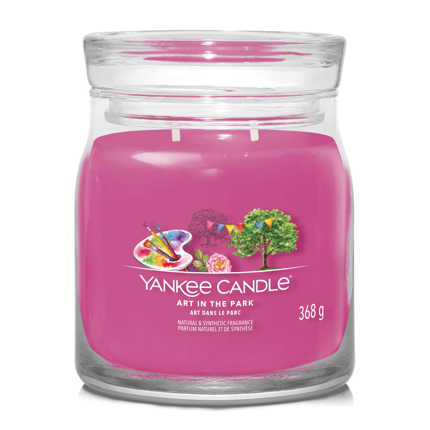 Art In The Park, candela in giara media Yankee Candle
