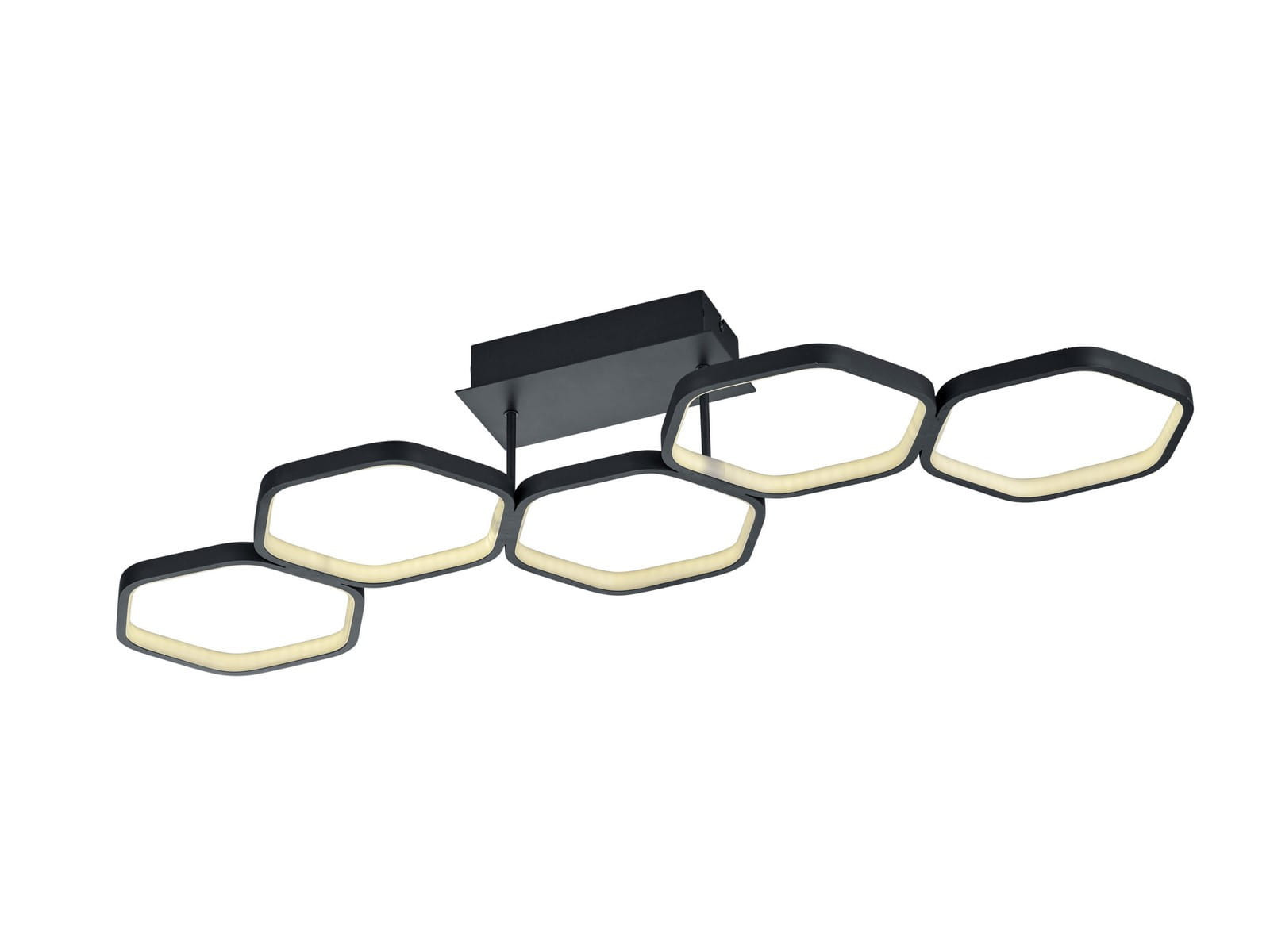 Lampa sufitowa VIGOantracyt LED 24W biały ciepły 3000lm IP20 RL