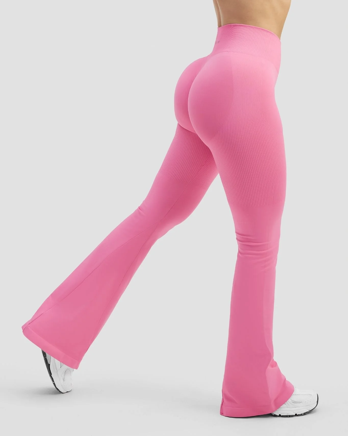 Elevate™ Sculpting High Waist Scrunch Flare | Bubble Pink