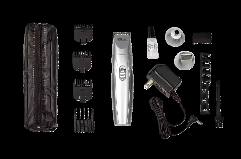 Wahl 3110 Rechargeable All-In-One Grooming Kit with Electric Hair Clipper/Beard Trimmer, 14-pc