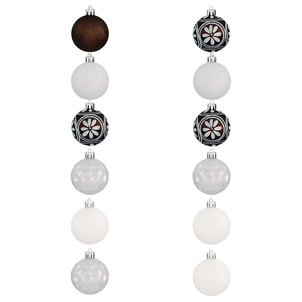 Kit de déco pour sapin de Noël - 12 Boules