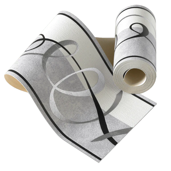 Frise vinyle RUBAN coloris gris perle