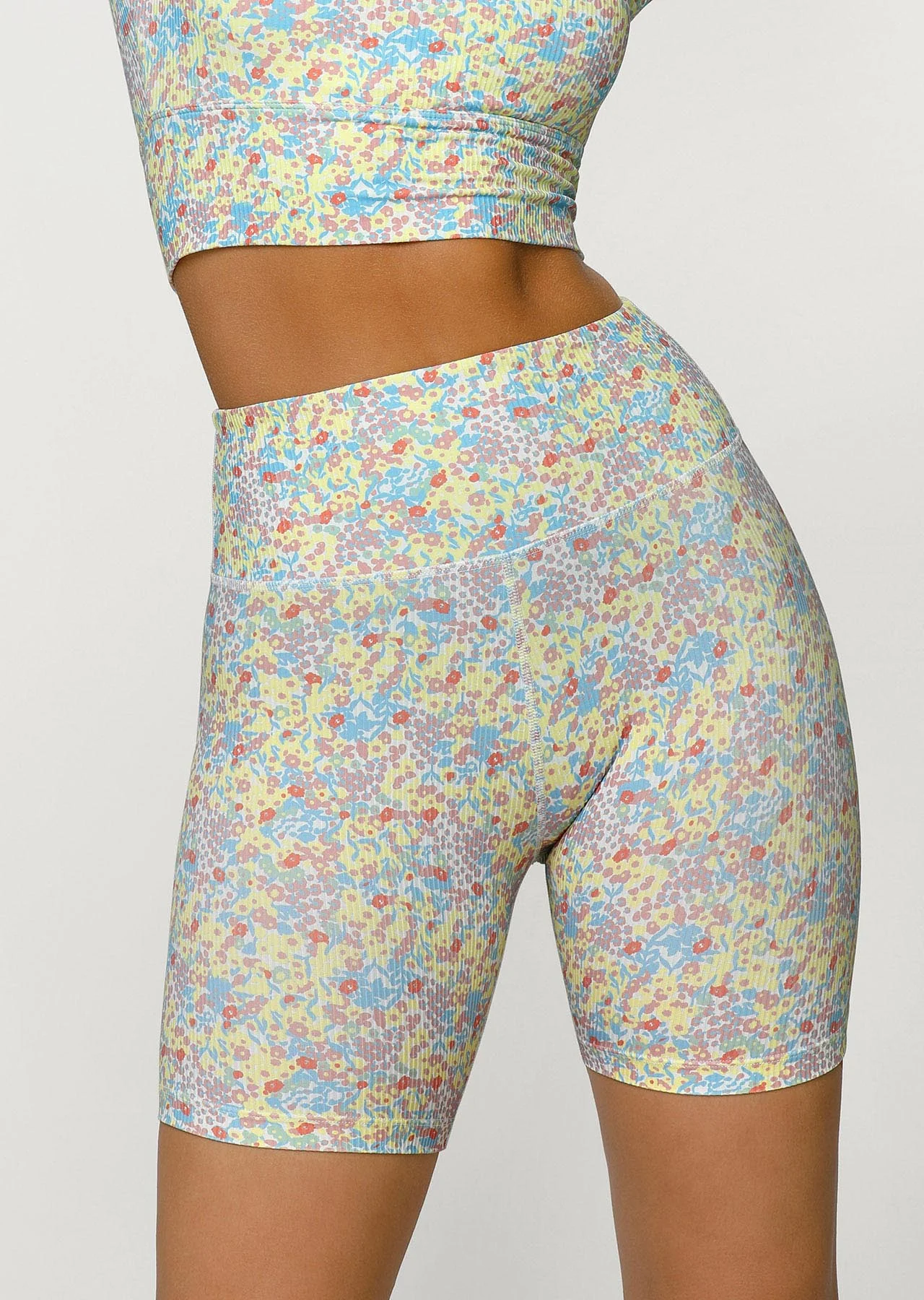 Wildflower Rib Bike Shorts
