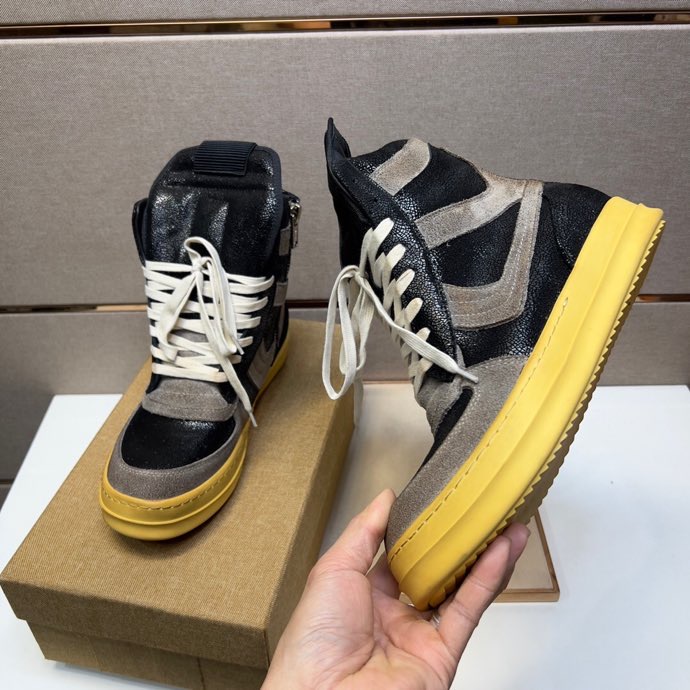 Rick Owens mohawk Dunks Black
